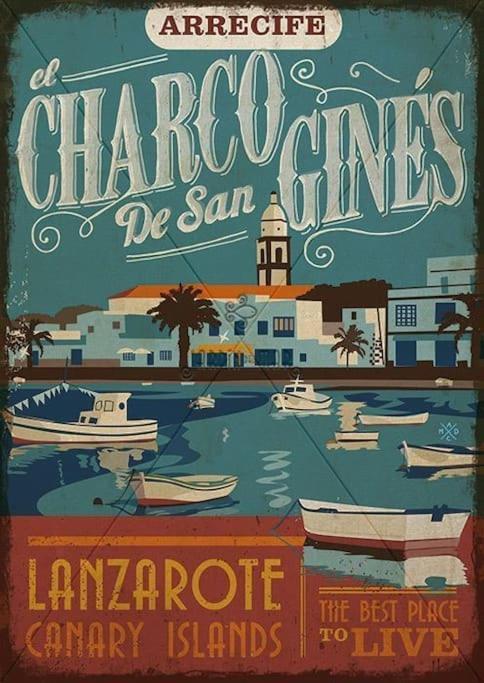 Апартаменты La Chalanita Studio - El Charco De San Gines Арресифе Экстерьер фото